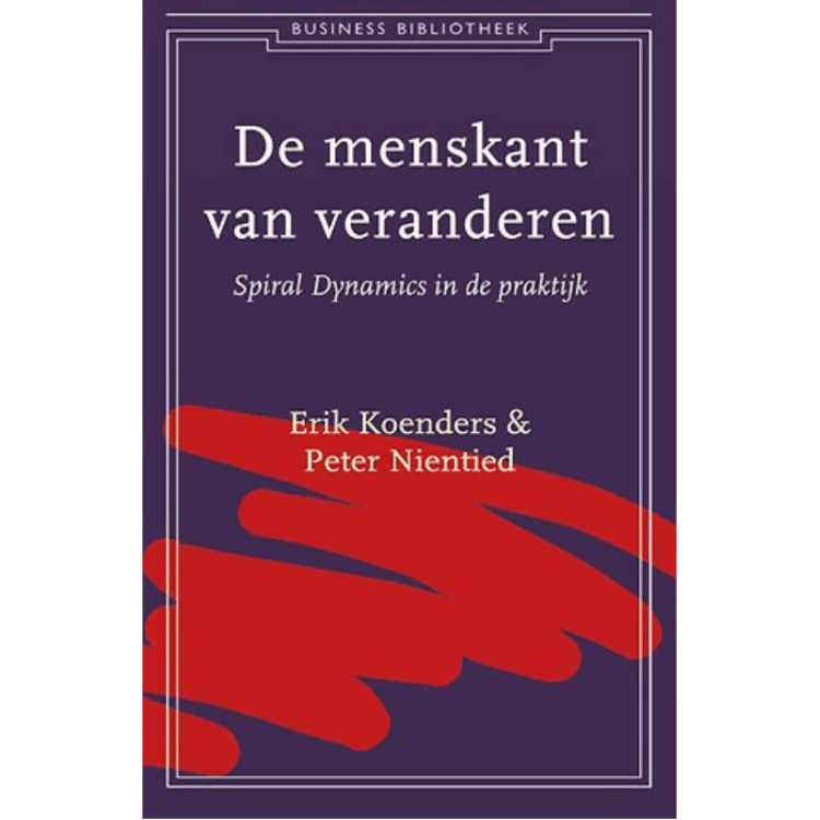 Het boek: De menskant van veranderen door auteurs Peter Nientied en Erik Koenders