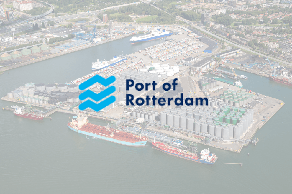 Havenbedrijf Rotterdam met logo